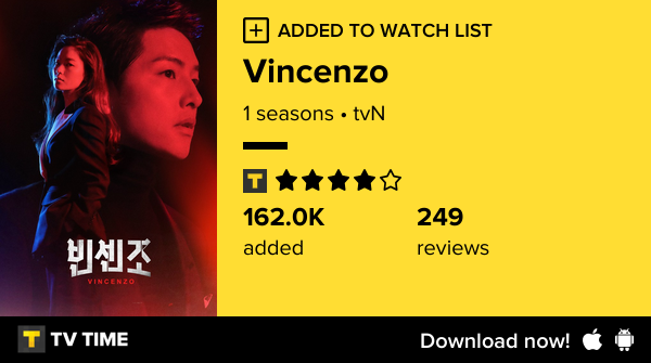 oppafeeels's tweet photo. I've just started following Vincenzo https://t.co/Dk9TlcTuzR #tvtime https://t.co/IijSp4us7r