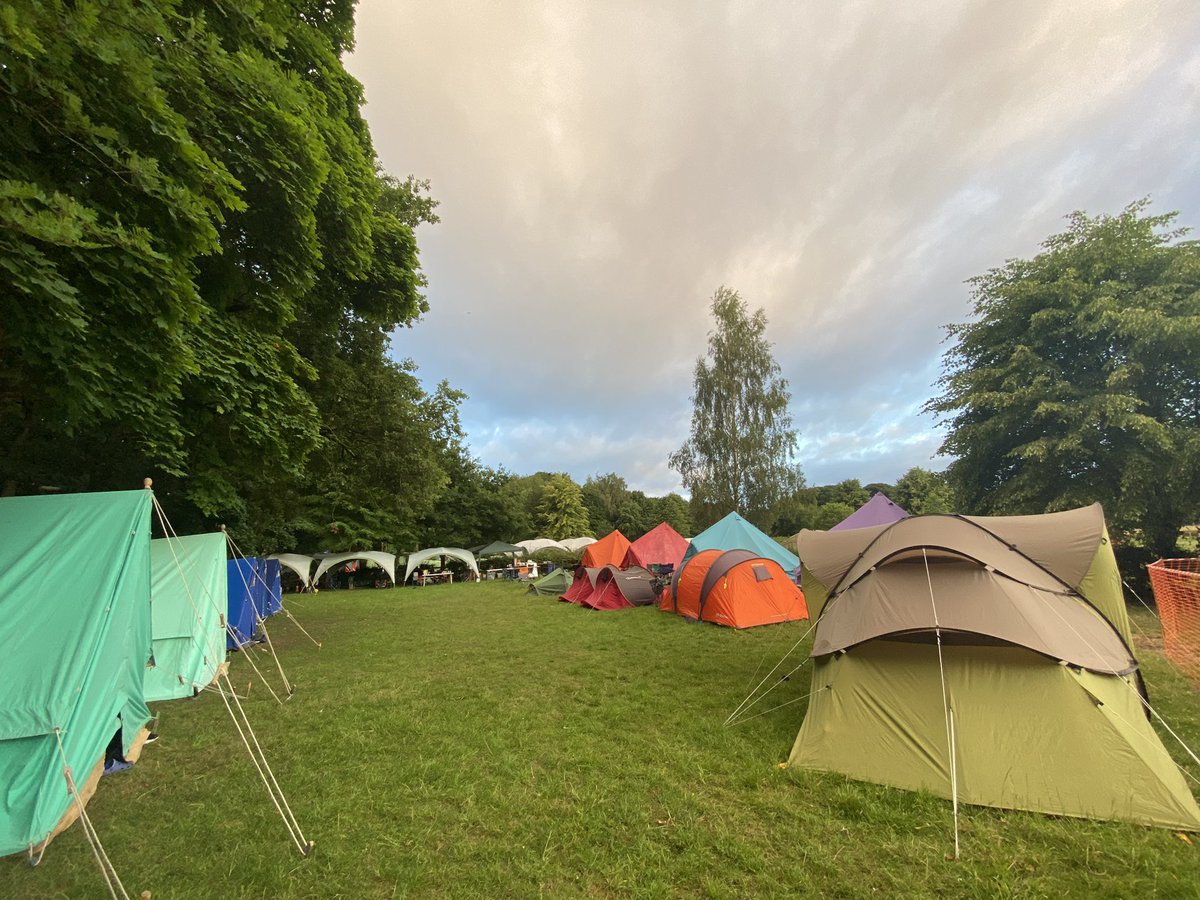 Sunrise at District camp