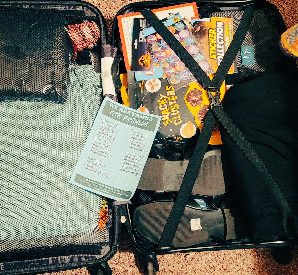 Bags are packed and my travel outfit is laid out and ready for morning. Can't wait to be in San Francisco with my <a href="/AVIDProflearn/">AVID Staff Developers</a> family! Here is to three days of the best professional learning for educators with <a href="/AVID4College/">AVID</a>!