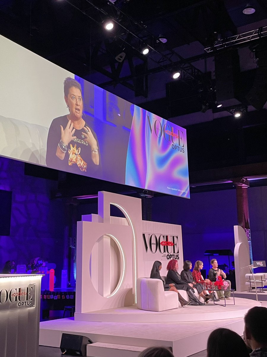 asthasingh's tweet image. Using #blockchain for good 
#voguecodes panel featuring Lisa Wade, Chief Executive Officer, DigitalX Limited @DigitalXLtd @vogueaustralia