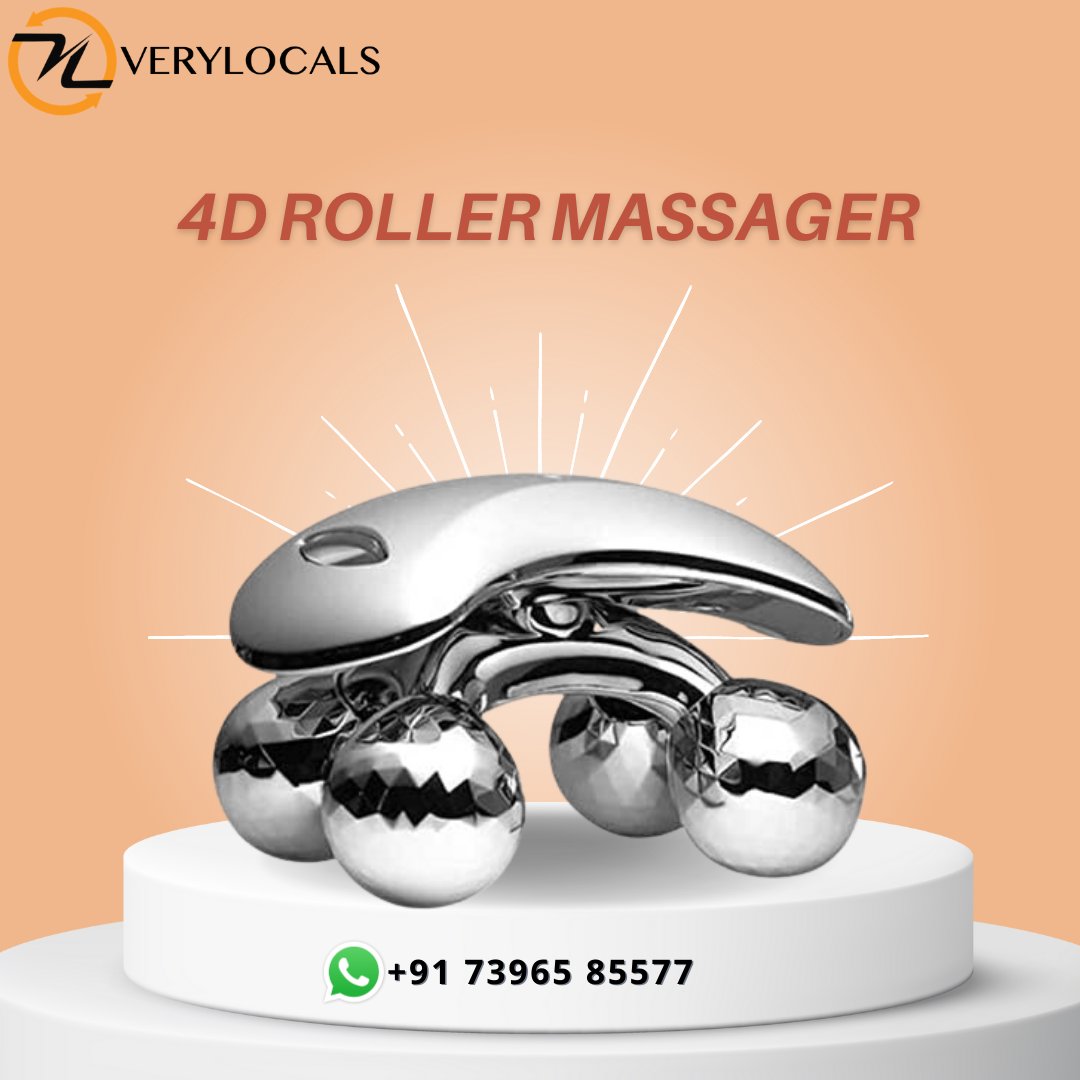 verylocals's tweet photo. "Experience the Ultimate Relaxation with our Revolutionary 4D Roller Massager! Say goodbye to muscle tension and hello to blissful rejuvenation. Discover the future of massage therapy today! 💆‍♂️💆‍♀️✨ #4DRollerMassager
WhatsApp: +91 7396585577
https://t.co/htsOueQAWh

@verylocals https://t.co/N3GYLO8fYs