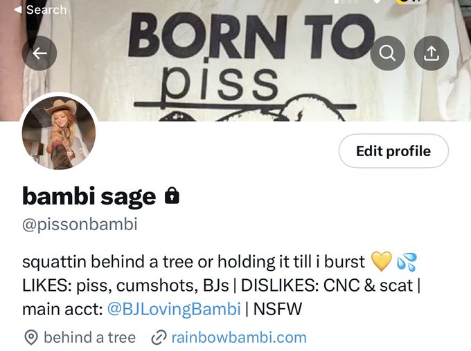 TW Pornstars - Bambi Sage. Pictures and videos from Twitter.