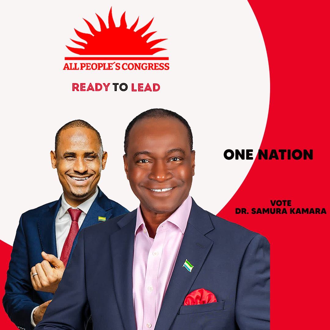 Go out and cast your votes 🗳 for the #APC to bridge the #tribal_and_regional divide 
Salone 🇸🇱 na wan