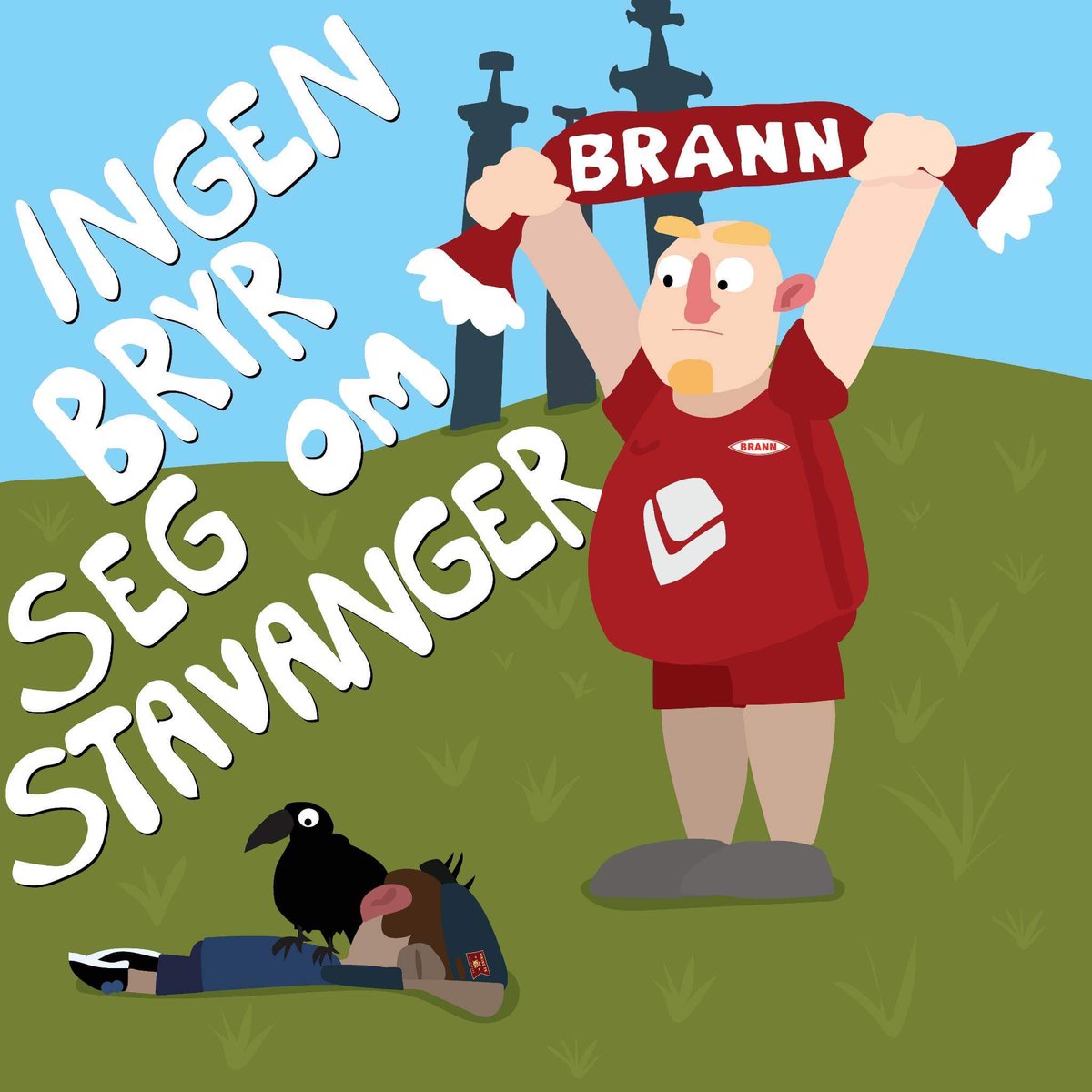 Hanhinn's tweet image. Viking away