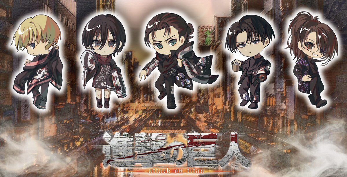 New Attack on Titan illustration