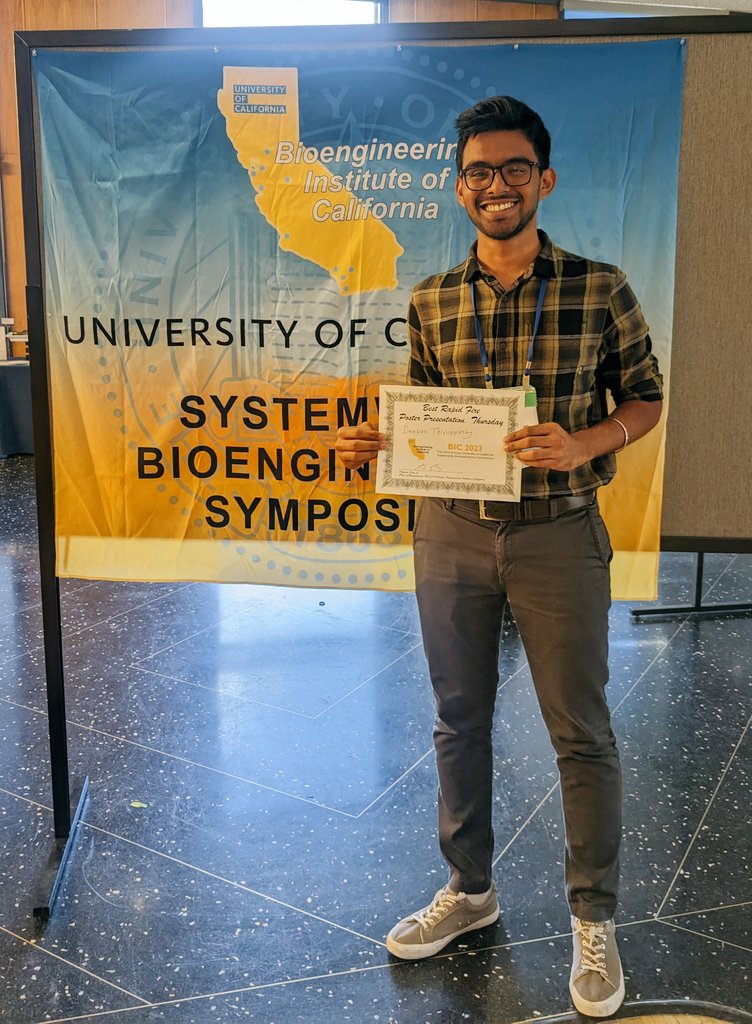 Had a great time attending BIC2023 at <a href="/UCBerkeley/">UC Berkeley</a> Was super fun getting to present some of our skin #microbiome work as a flash talk to an audience of #bioengineers working on many different topics! Happy to have secured the Best Rapid Talk award as well!😁🦠 #BIC2023