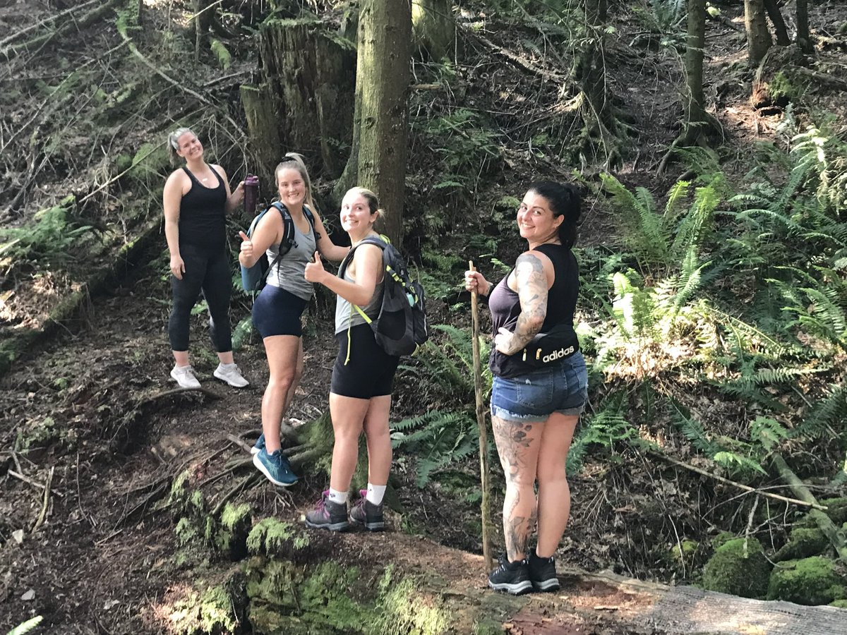 MrsMacMillan75's tweet photo. Coworkers who hike together, stay together 💚 #Deroche #MPSD #SD75 https://t.co/Tgdcmzg6Mr