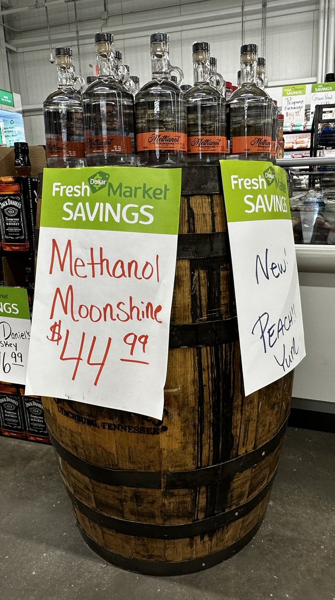 Wade Aunger (@wadeaunger) on Twitter photo So grateful to the folks at Dollar Fresh Market in Tea SD for this cool display of <a href="/methanolshine/">Methanol Moonshine</a> in store! So grateful for the DFM stores in IA and SD for their faith in Methanol Moonshine! So grateful to the folks at Dollar Fresh Market in Tea SD for this cool display of <a href="/methanolshine/">Methanol Moonshine</a> in store! So grateful for the DFM stores in IA and SD for their faith in Methanol Moonshine!