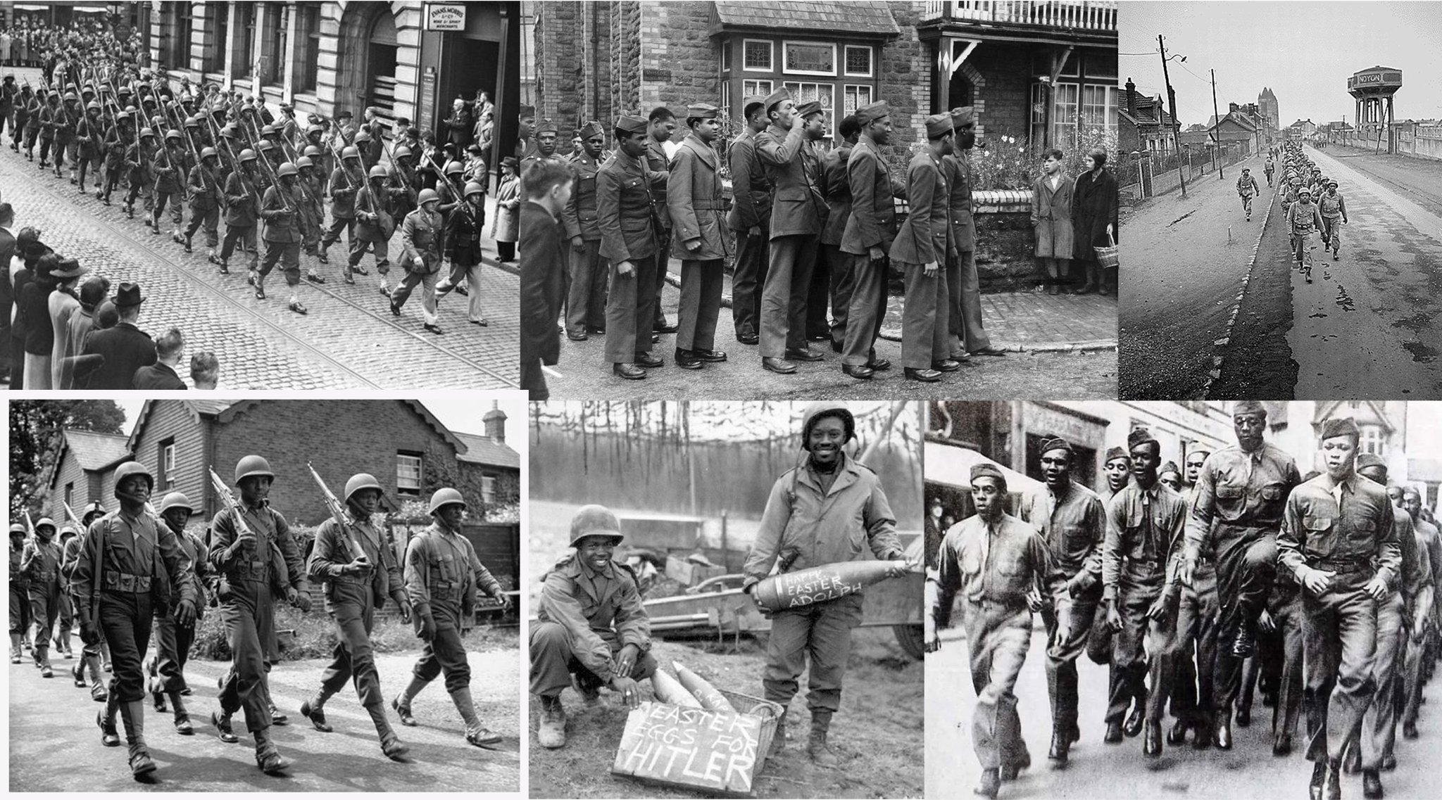 Wayne Chen on Twitter: "The Battle of Bamber Bridge: 80 years ago today on 24 Jun 1943 an outbreak of racial violence between American servicemen stationed at village in Lancashire, England started