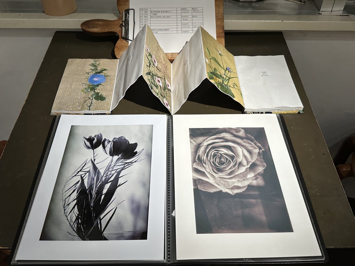 "Plants life2"昨夜は満席御礼。本日はまだゆっくりご覧になれますので是非お運びください。
展示写真は販売しているものもありますし、今回の展示作以外のポートフォリオや、手製本写真集なども置いてありますので、是非お手に取ってご覧ください。
03-3713-2378
paperpool.info@gmail.com