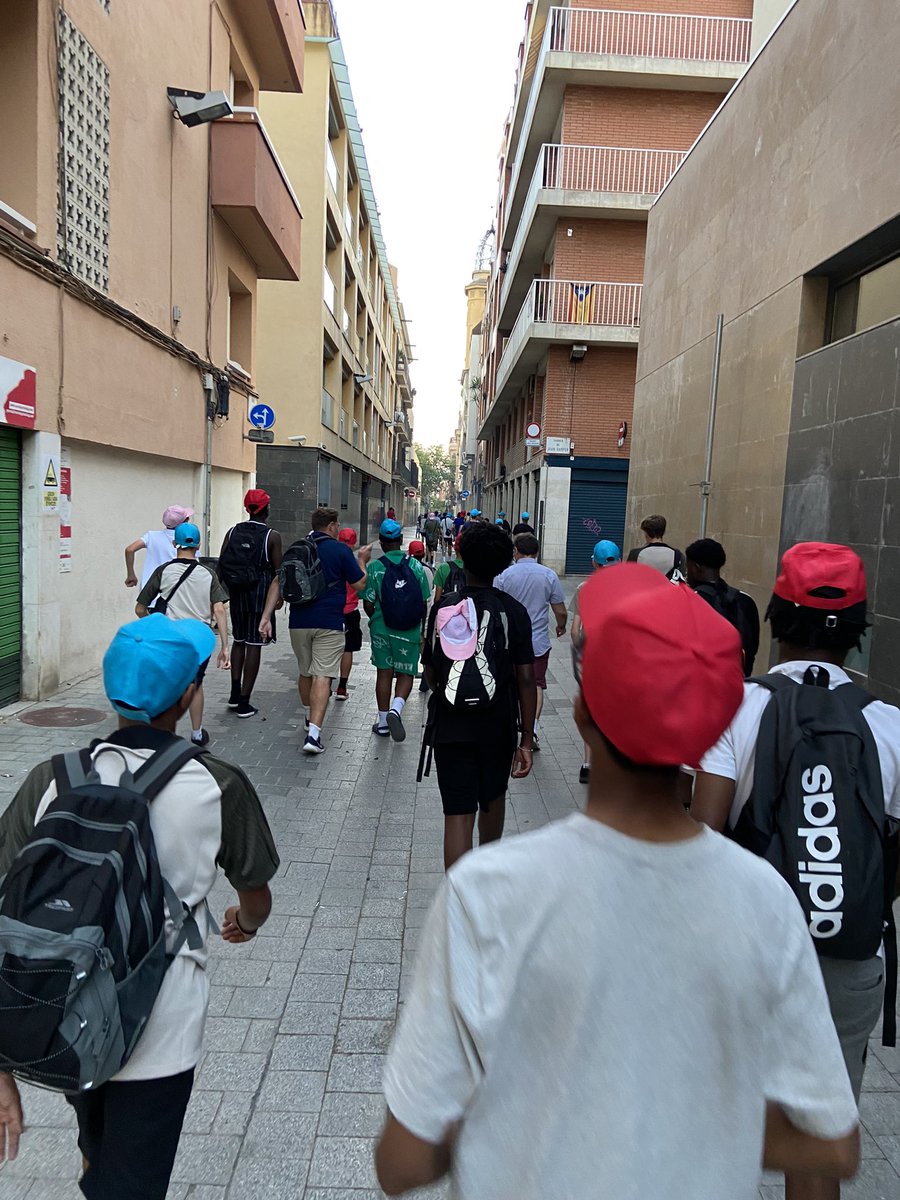 wgsbbarca2023's tweet photo. One last walk evening walk… https://t.co/c6bOPyPWPz