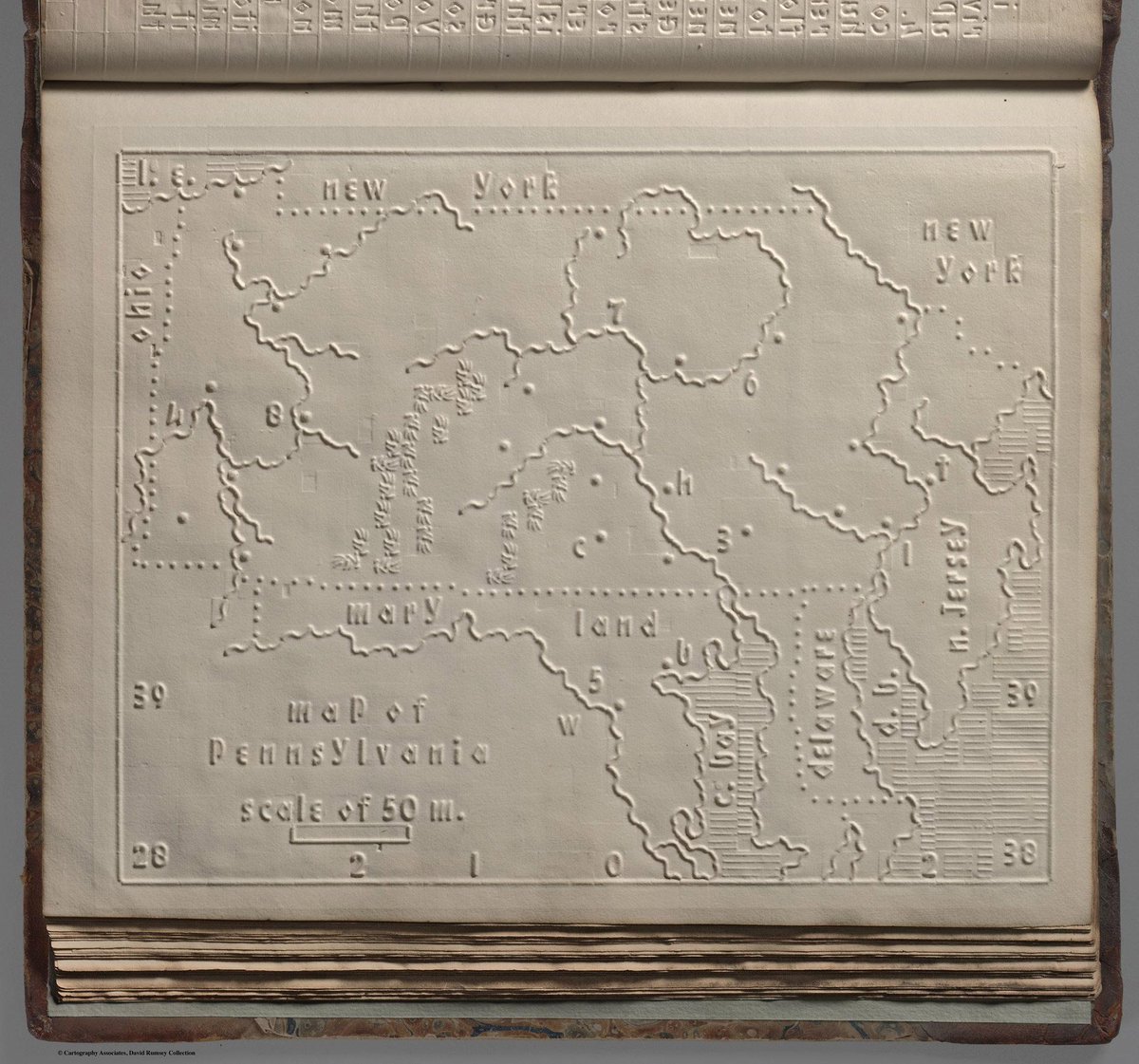 mixdevil66's tweet image. Page Through a 19th-Century #Embossed U.S. #Atlas Designed with #Touchable #Cartography for #Blind Students thisiscolossal.com/2023/06/atlas-…