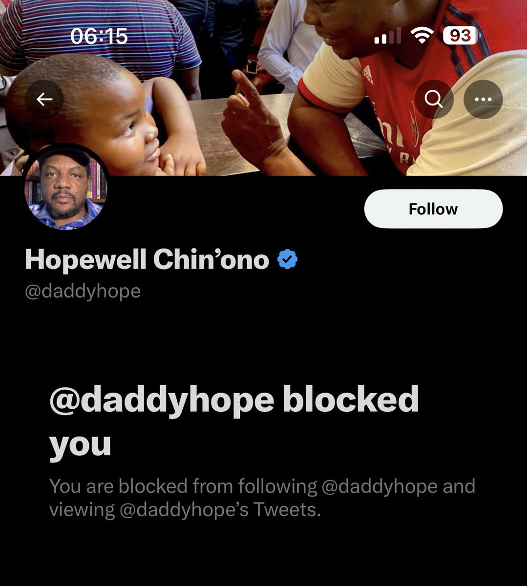 tsaar_mbedzi's tweet image. Hezvo🤣🤣🤣 asi daddy vanongomuka vakarohwa nehope and start to randomly block😂🤣😂
It’s been nice seeing your posts for some time. I don’t remember patakatukana. Pamwe mhosva ndeyekuita muCCC. Tionane zve🤞