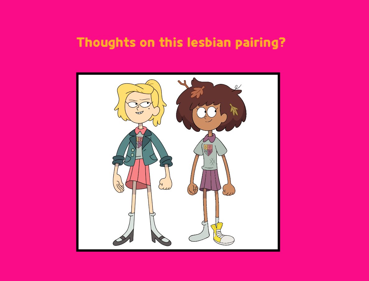 kimorahsmith679's tweet photo. Thoughts on Sashanne (Sasha x Anne)
——
🏷 Tags: #amphibia #sashawaybright #amphibiasashawaybright #sashawaybrightamphibia #anneboonchuy #amphibiaanneboonchuy #anneboonchuyamphibia #sashanne #amphibiasashanne #sashanneamphibia #meme #memss https://t.co/fFHV2kj4ab