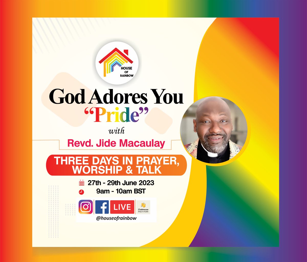 <a href="/KHS_LGBT/">KHS LGBT+</a> <a href="/RevJide/">God Adores You</a> We appreciate the shout out. Look out for more information about our intentions and activities for the rest of the year. Virtual and in person fellowship. 

Meanwhile check this out 👇