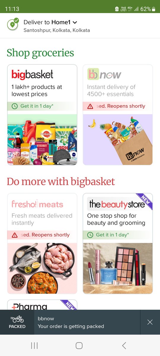 @bigbasket_com Looks like bbnow is closed