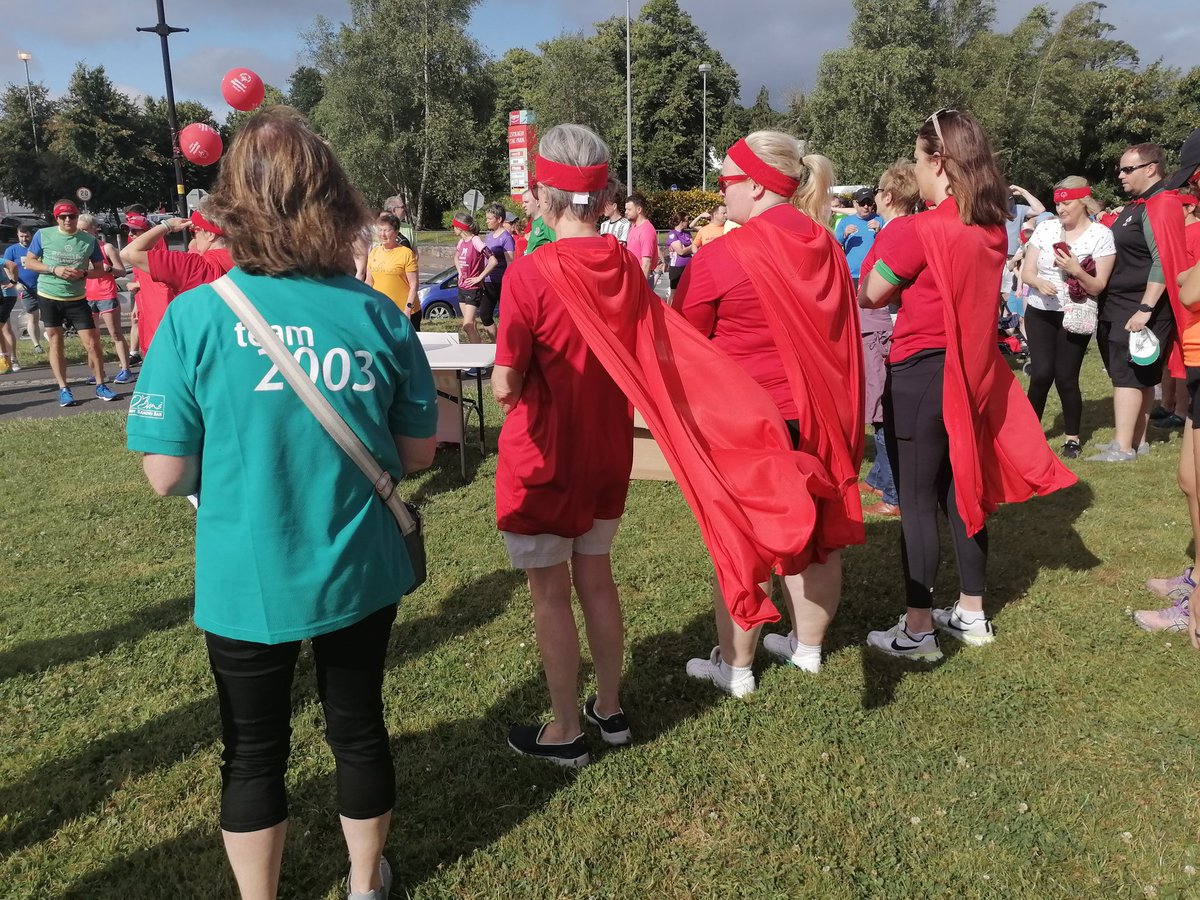 ConnaughtSo's tweet image. Some volunteers here from the 2003 World Games with some other Special Olympics hero's in capes @SOIreland