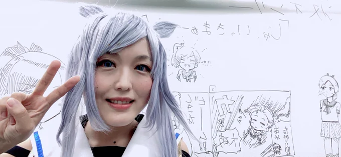 敷波オンリーお疲れ様でした 海風コスでした あんまり自撮りないですすみません 敷波の色紙が結構売れたようです ありがとうございます