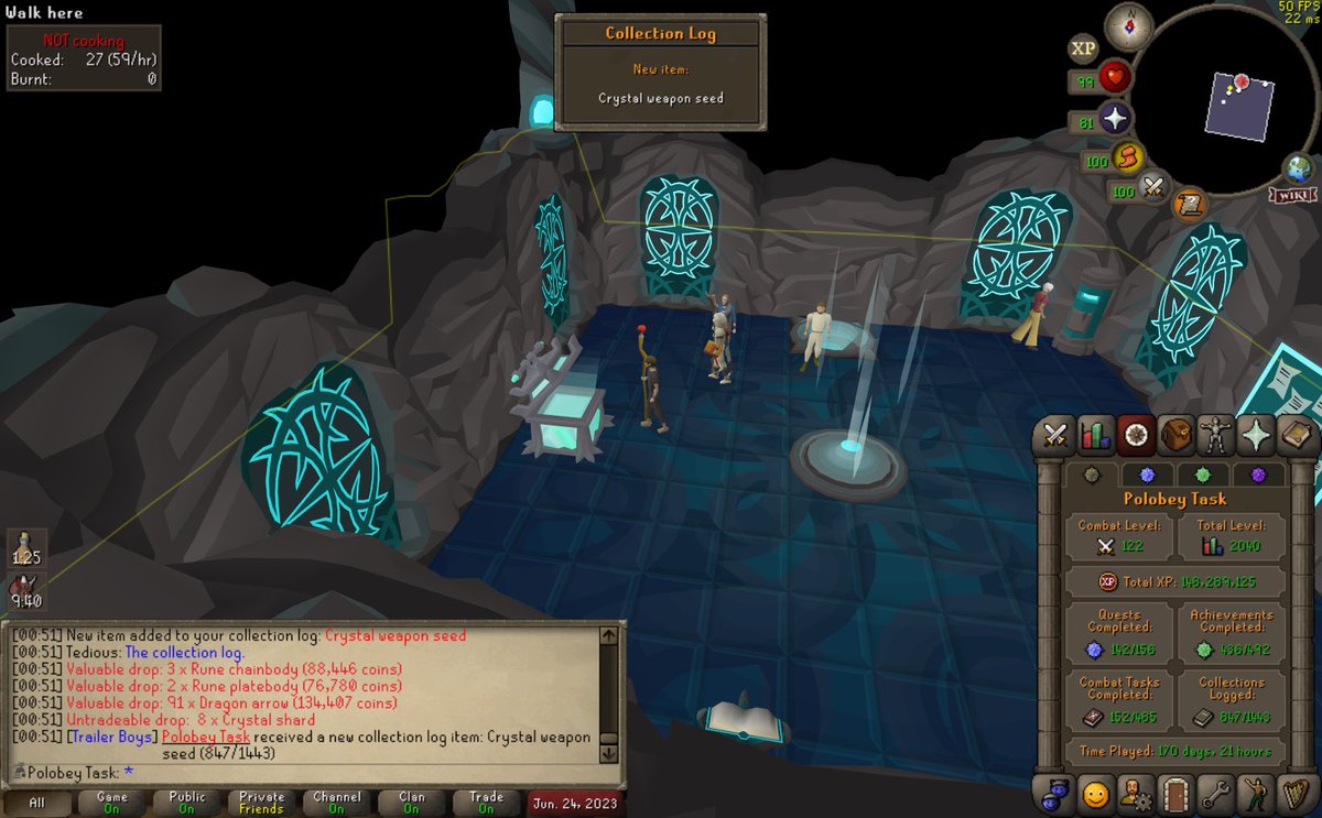 Polobey on Twitter "Finally got the regular crystal weapon seed at