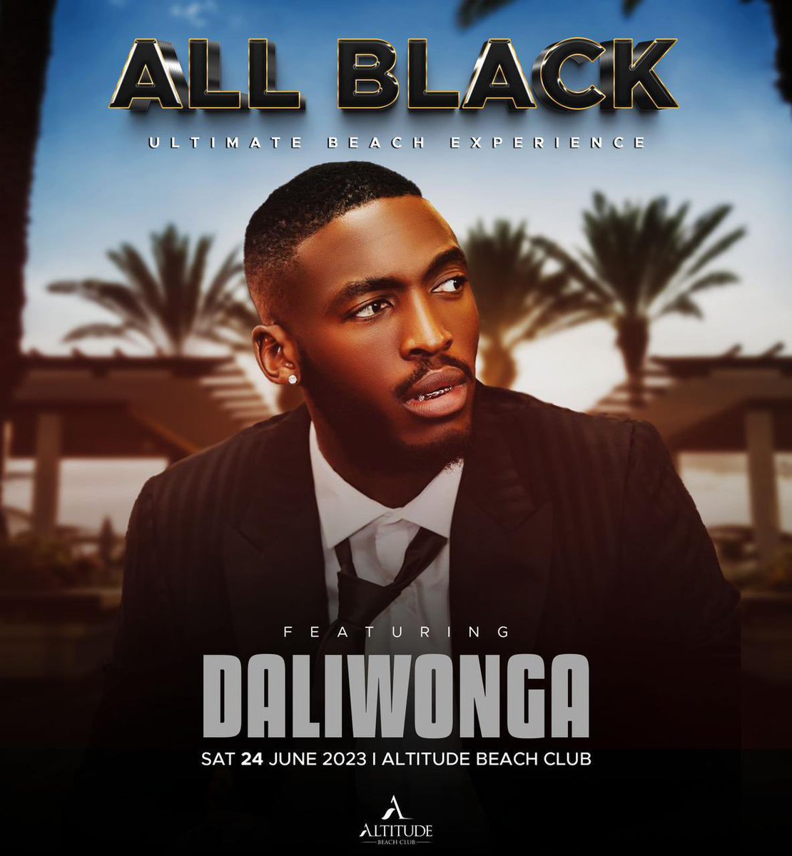 MuloiwaThendo's tweet photo. We at ALL BLACK #UltimateBeachExperience today at @AltitudeBeach. They have Morda, Daliwonga, Momo and many more. Doors open at 12, let's rock 👌🏾👌🏾👌🏾 https://t.co/MCIGWZ73ok