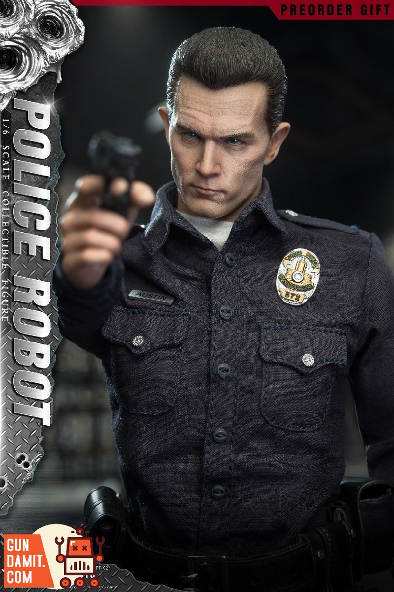GundamitStore's tweet image. [Pre-Order] Present Toys 1/6 PT-SP62 Police Robot T1000
Material: ABS,Alloy
Scale: 1/6
$206.99 Free Shipping
--------
👇links👇
gundamit.store/PT-SP62

#PresentToys #PTSP62 #PoliceRobot #T1000 #Series1000Terminator #actionfigure 
#actionfigure #modelkit #Gundamit #GD