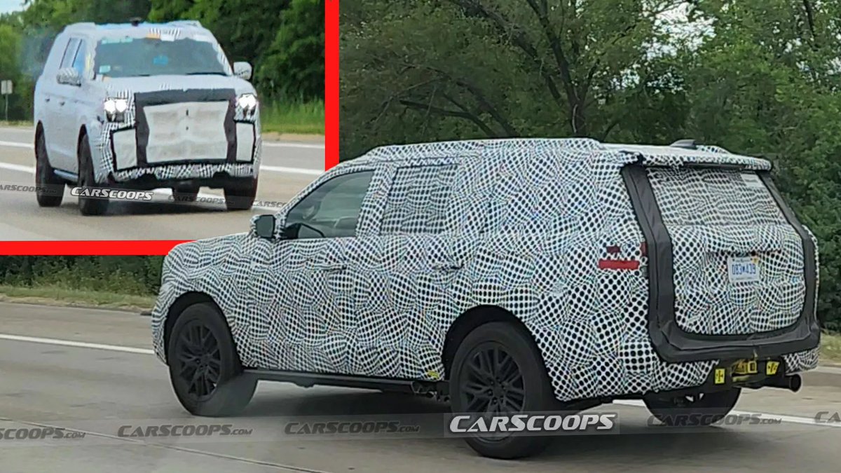 U Spy The 2025 Ford Expedition Testing In Detroit - Carscoops https://t.co/tY7iNxSxnM https://t.co/OHxMZE0SXl