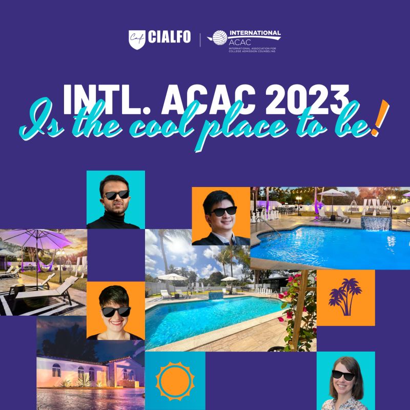 rohanpasari's tweet photo. It's been 4 years since I attended the IntlACAC conference, definitely, the most fun of all conferences 🎉 Looking forward to meeting our lovely client community of counselors and university reps globally, in most cases for the first time since after the pandemic and or really for the first time ever.

We are hosting so many activities from Professional Development, Ask Me Anything, to Late Night receptions with my other Cialfolks Stanley Chia Dominique Luthringer Audrey DuHaime Tim Weir. I'm also honored to be in sessions on #AI and #InternationalStudentSuccess with some of the legends in our field @jneill97, @clayhensley Shilpa Gupta, Vern Granger Murphy Miller Amy Kice Jim Faherty MBACP Johnny Yang 💙

https://t.co/r7M8fyCMwK - Click here to reserve your spot at our networking sessions and late-night reception. Space IS limited, so click fast (and don’t forget to pack your sunglasses! 😎).