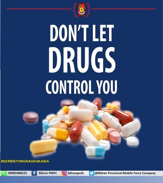 Don't Let DRUGS Control You
#SerbisyongNagkakaisa
#ToServeandProtect