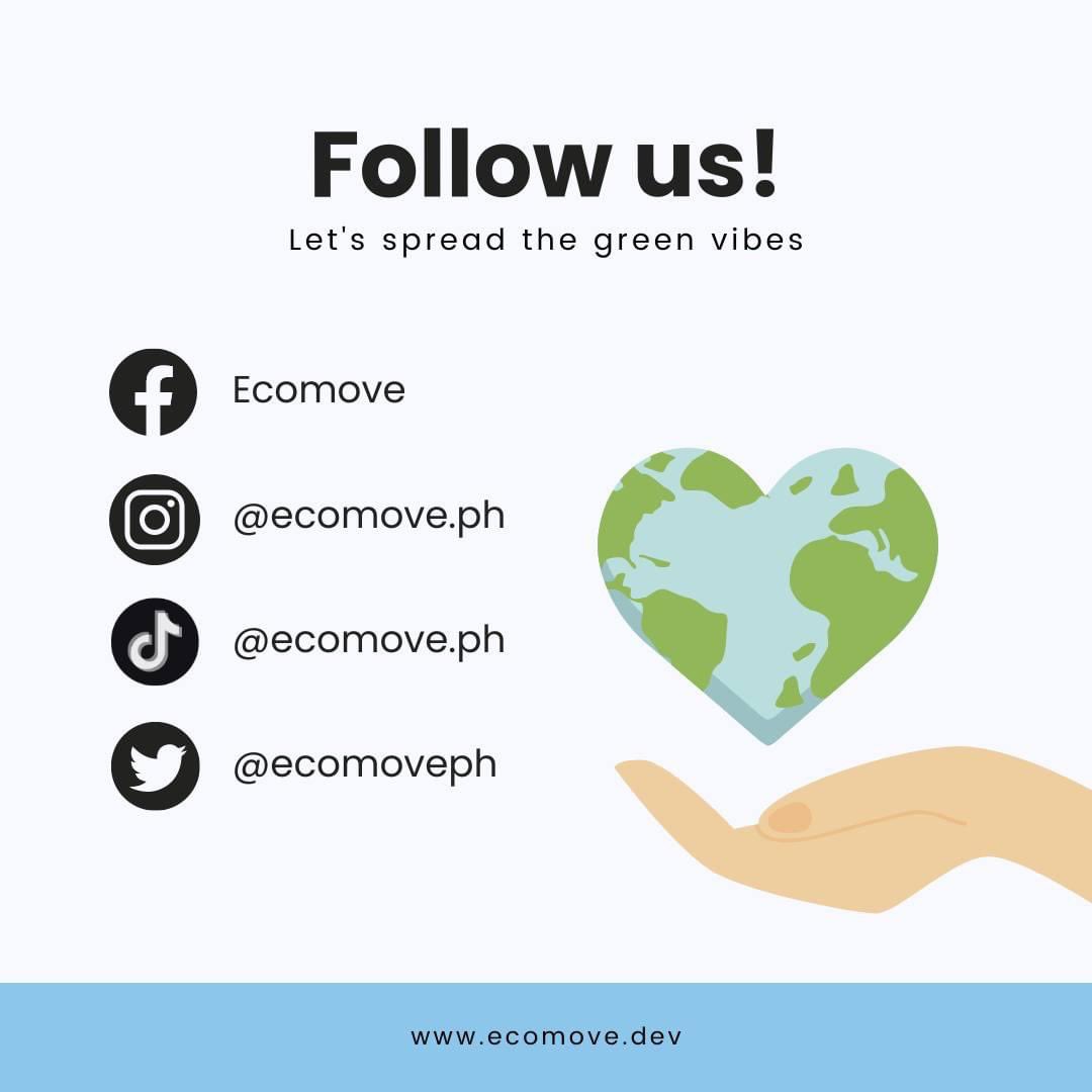 if you’re looking for a sustainable, Filipino-built courier, @ecomoveph exists! they employ local bikers, use compostable pouches, & guarantee 1 tree planted for every 50 deliveries!

they offer both same-day & standard delivery 🌿🚲 you can book thru ecomove.dev 💚