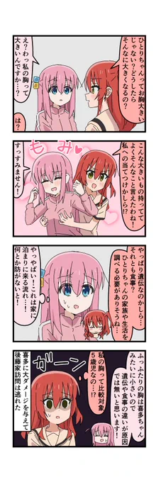 #ぼっち・ざ・ろっく  ぼ喜多 胸