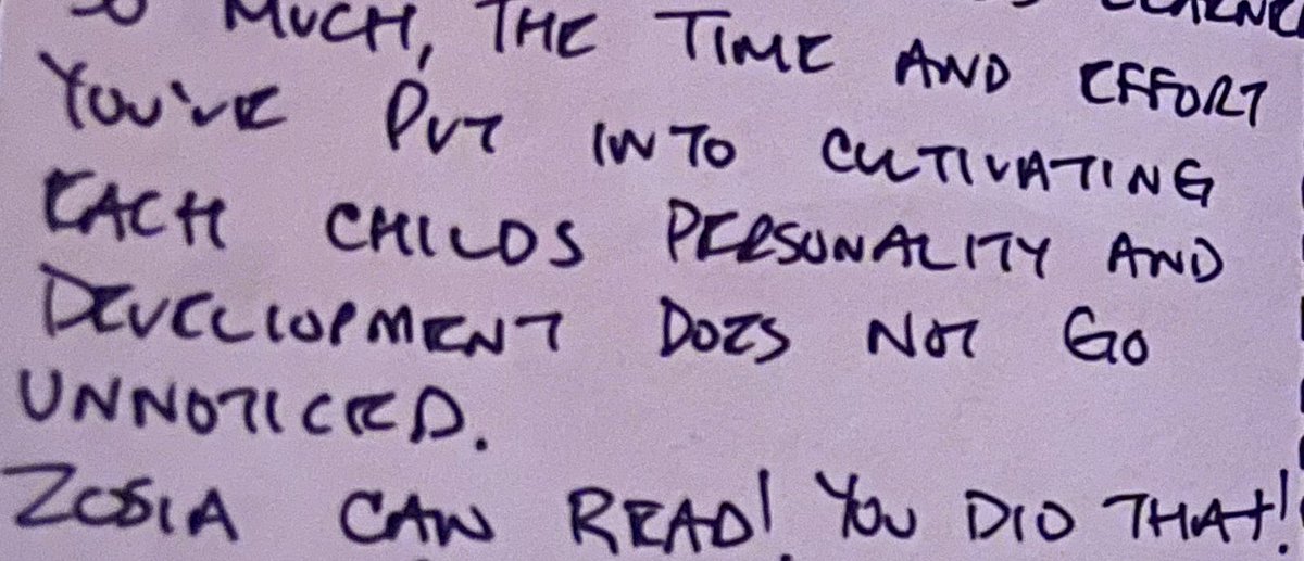 And it’s words like these that make all the tough moments so incredibly worth it 🥹😭