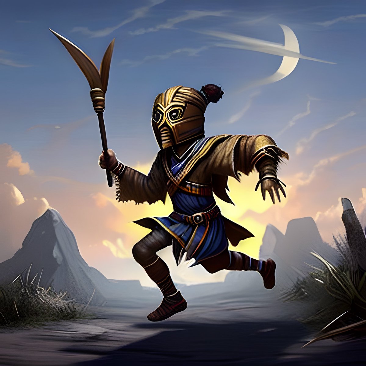 🤷🏻‍♂️ Unknown where the Moonrunner came from, but this tomboy sure can bring a lot of trouble during combat 🏃🏾‍♂️

#GNOMBLES #CryptoGaming #NFT