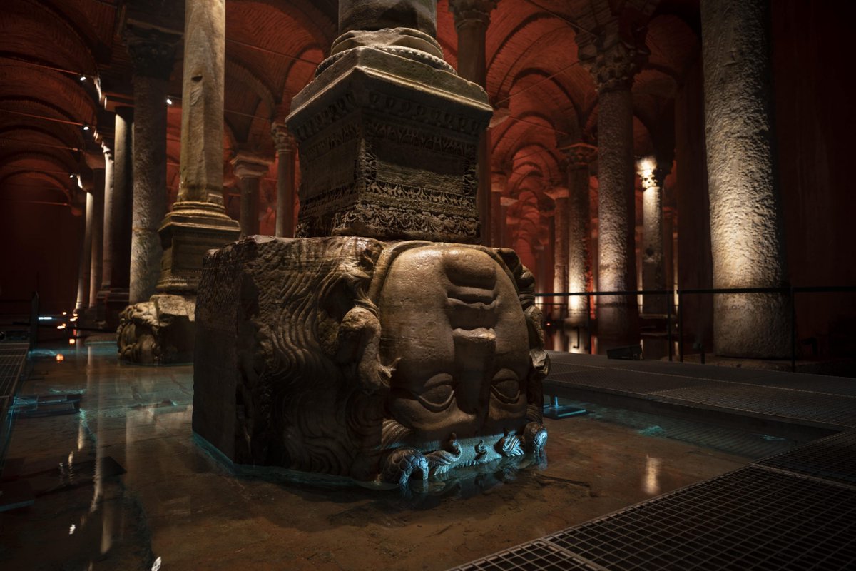 After the Galata Tower, let's take a look at the Basilica Cistern.