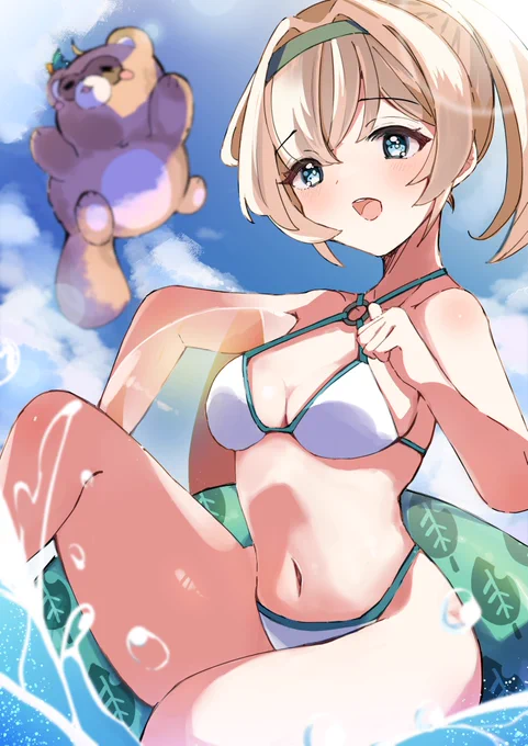 #いろはにも絵を  やっぱ夏は水着でござる～