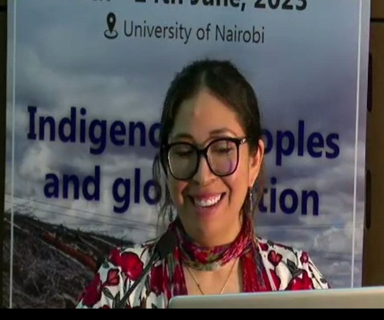 'Protecting nature, our global common. An indigenous ontological perspective' presentation  by
 Yolanda Lopez
-indigenous Peoples' knowledge contributes to ecosystem conservation, sustainable management, and biodiversity conservation. #Commonswewant
#IASC2023