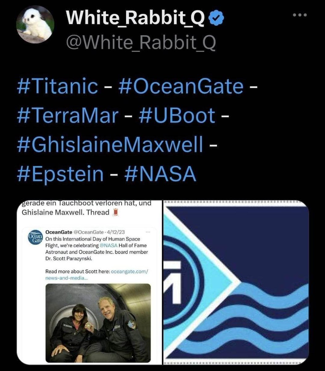 AprillFresh's tweet image. (4)
#MissingSub
So part of #OceanGate is that it has an underwater media production company!

And it’s Associated with NASA!

See it now?