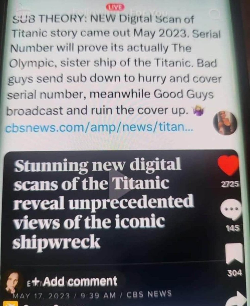 AprillFresh's tweet image. (4)
#MissingSub
So part of #OceanGate is that it has an underwater media production company!

And it’s Associated with NASA!

See it now?