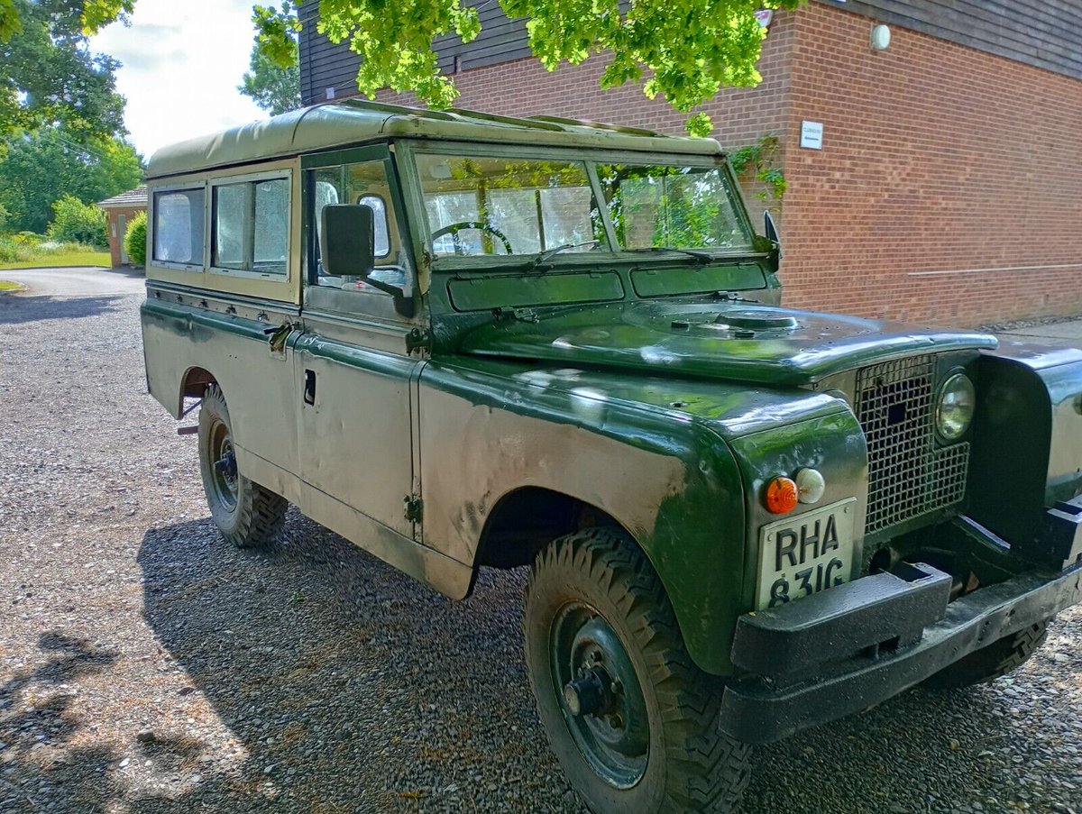 Ad - Land Rover Series 2a Diesel
On eBay here -->> ow.ly/jJqr50OWg5s

#landrover #series2a