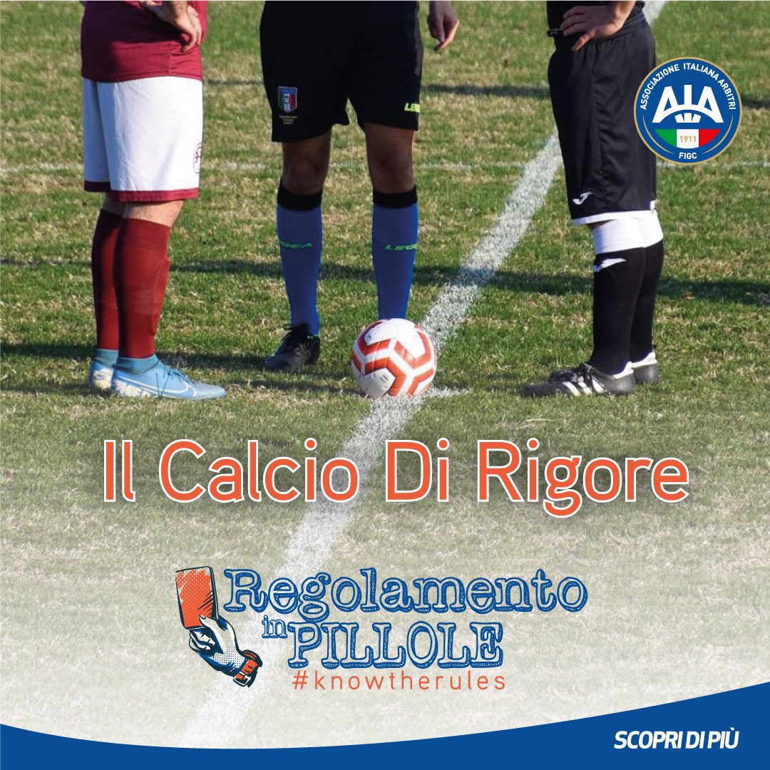 AIA_it's tweet photo. 11 metri, tante regole 📝
#AIA #arbitri #calcio #sport #DiventArbitro #GiocadArbitro https://t.co/UsTCIFxxsU