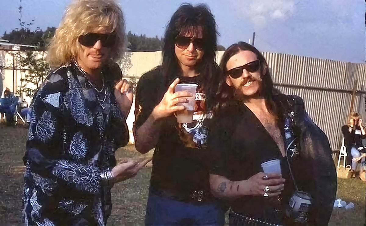 WaspFanClub's tweet image. Crosby, Lawless and Kilmister 

Donington, 1985.

#RobbinCrosby #BlackieLawless #LemmyKilmister 
#Donington #Ratt #wasp #Motorhead @WASPOfficial 
W.A.S.P.