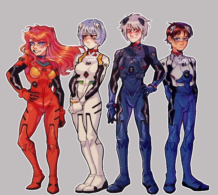 the real ones daaaamn

#neongenesisevangelion #Fanarts