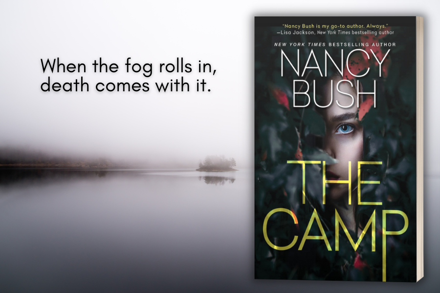 Countdown until THE CAMP is available in stores! So excited! nancybush.net/books/the-camp/

#nancybushauthor #thecamp #riverglen #thrillerbooks