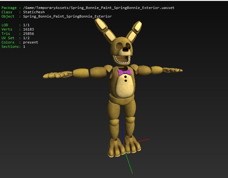 Glitchtrap FNAF VR Help Wanted - Download Free 3D model by