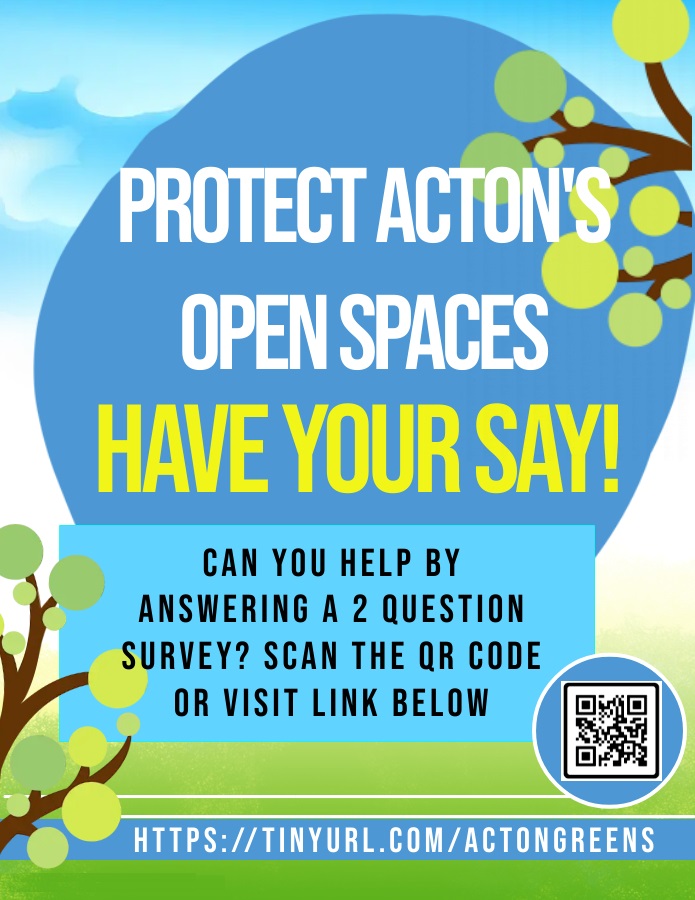 Will you help protect Central Acton's three greens?
We're launching a campaign to ask <a href="/EalingCouncil/">Ealing Council</a>  to designate Friars Place Green, Friars Gardens and St Dunstan's Gardens as Local Green Space. If you live in W3, please add your voice #acton #localplan 
forms.gle/zRahkM61C6Ddya…