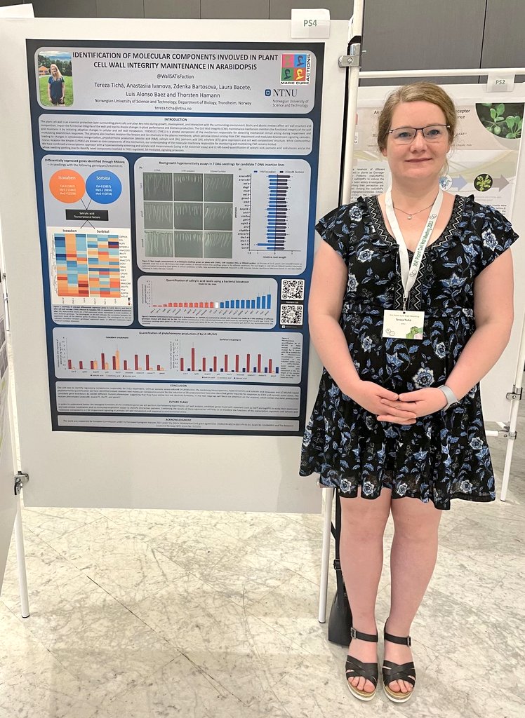 WallSATsFaction's tweet photo. First conference presenting my work #WallSATisFaction on the XVI Plant Cell Wall Meeting @cellwall2023
#hamann_lab @MSCActions. It was a fantastic experience to meet such an awesome community of scientists. Thank you all! https://t.co/oWqY9pZtZv