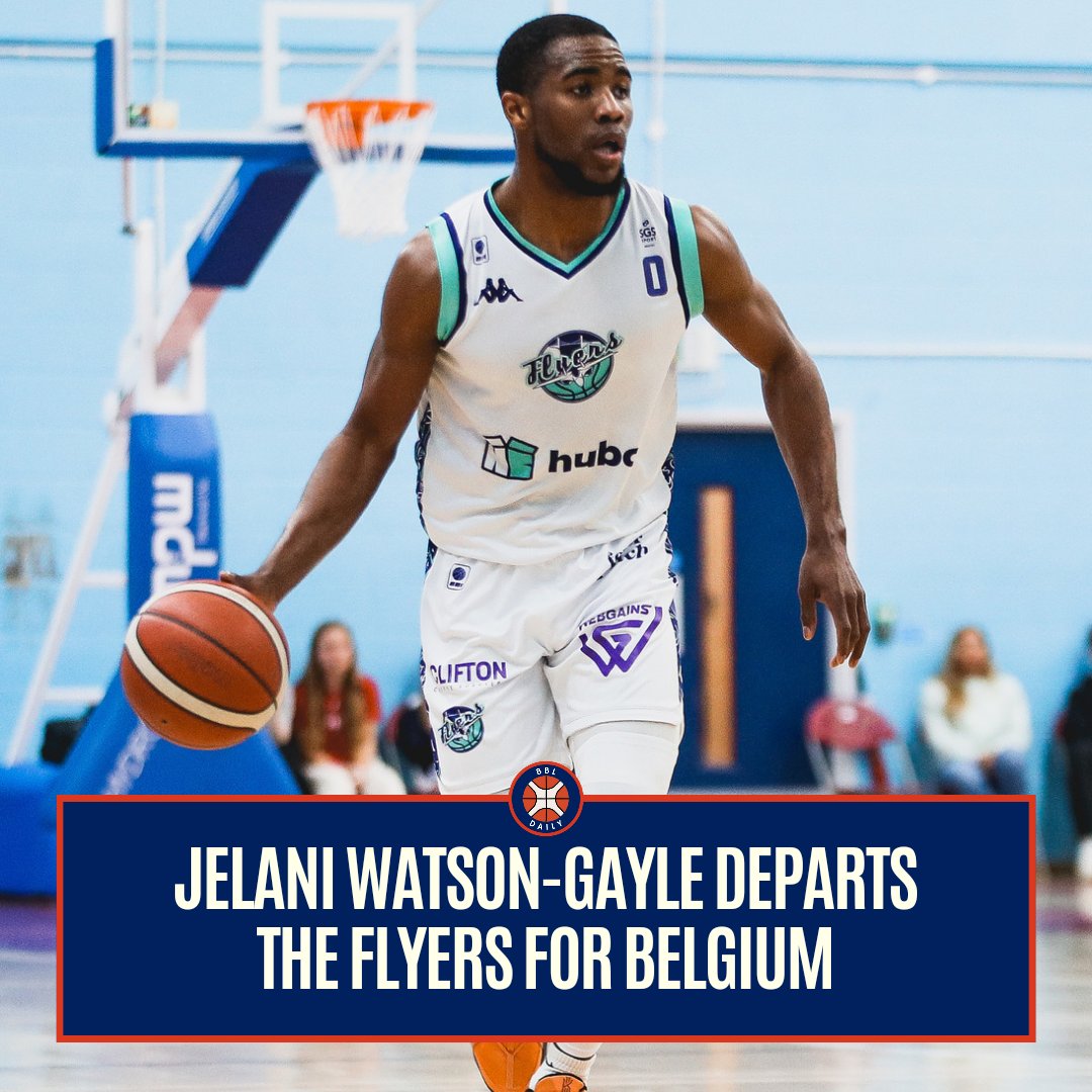 London-born point guard Jelani Watson-Gayle has confirmed his departure from the Bristol Flyers after an outstanding rookie year in the South West.

🔗 bbldaily.com/news/jelani-wa…

📷 @BBLofficial 

#BritishBasketball