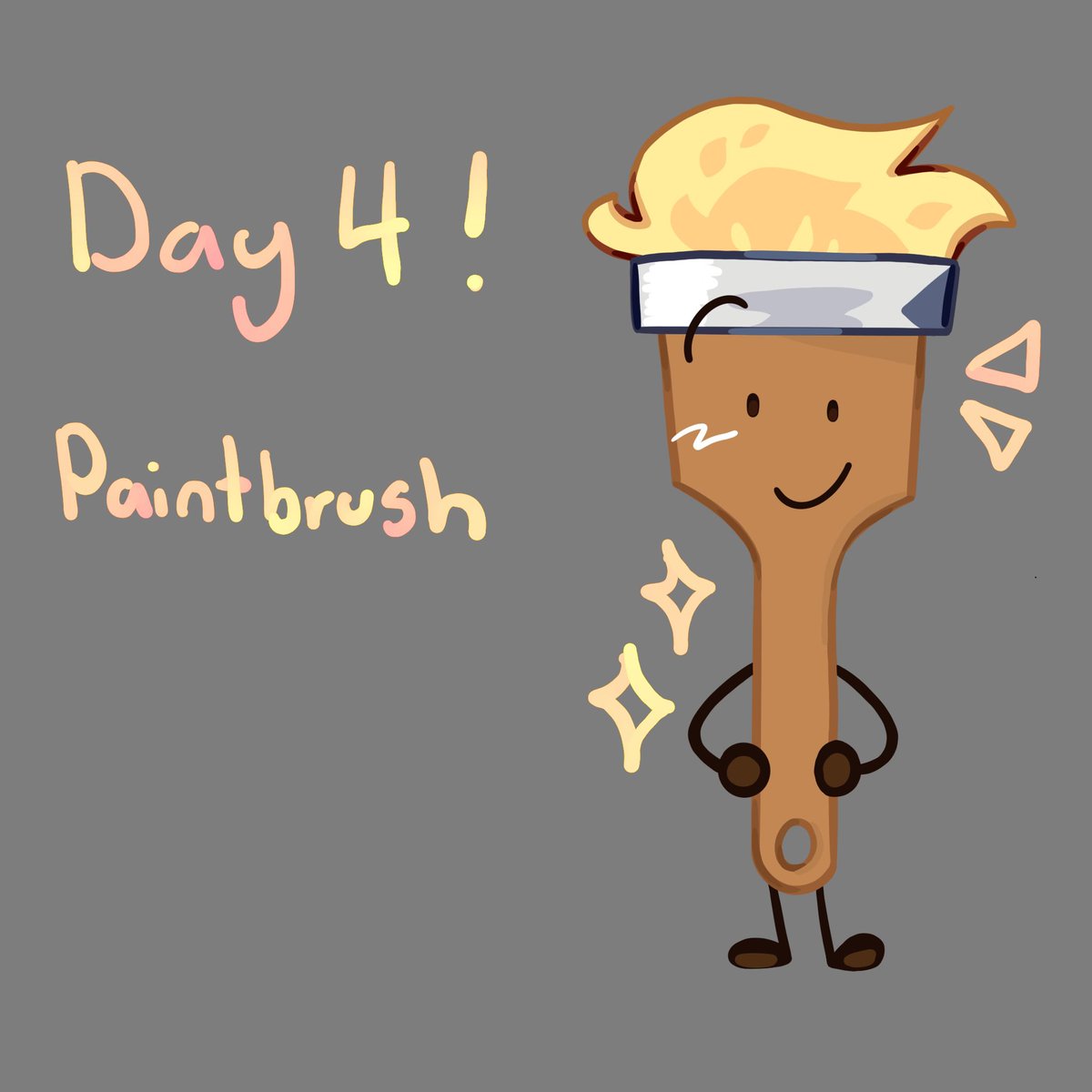 Day 4 - Paintbrush!!!

Drawing my favorite character from different object shows till the Bfdi x II meetup (But I started very late💀)

I LOVE PAINTBRUSH AHHHHH SO MUCH HELP I was almost late it’s fine there is like 5 min left HELP #inanimateinsanity #inanimateinsanityfanart #osc