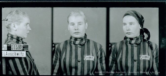 In March 1943 Janina Nowak was again arrested. Two months later Germans imprisoned her in #Auschwitz again with a new number - 31529. She was later transferred to #Ravensbrück where she was liberated. 

Learn more about escapes from KL Auschwitz: lekcja.auschwitz.org/en_15_ucieczki/