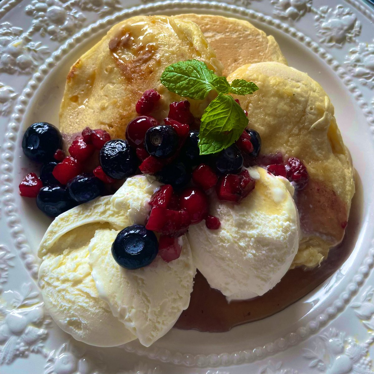 豆乳パンケーキ作った。うまい https://t.co/cJcQodc7it