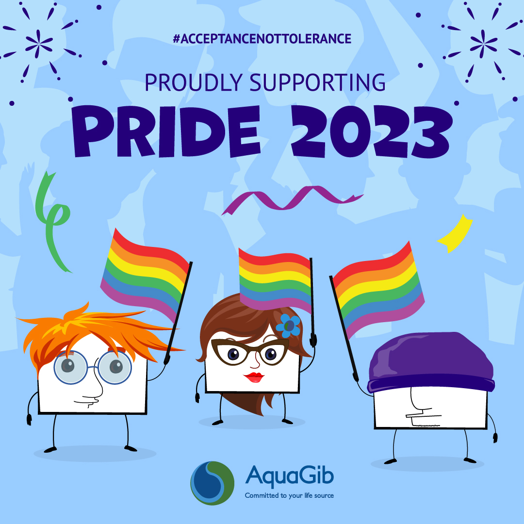 aqua_gib's tweet photo. Happy Pride Day 🏳️🌈 We at AquaGib wholeheartedly believe in acceptance for all and we are proud to support Gibraltar Pride 2023 💙 #AcceptanceNotTolerance https://t.co/BKJF5JF3B8